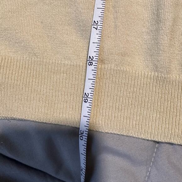 Mainfini Men's Knit Button Polo Shirts Beige XXL - Picture 10 of 10